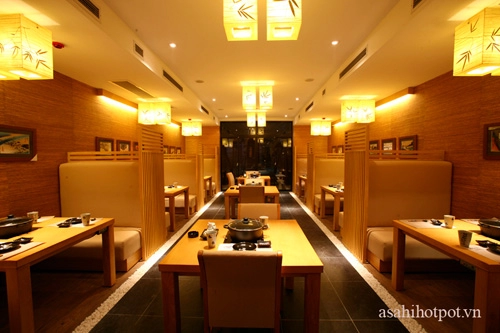 Sashimi cá hồi - hương vị tinh khiết tại asahi hot pot