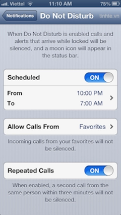 Sử dụng iphone thông minh - phần 4 settings ip5 ios 6