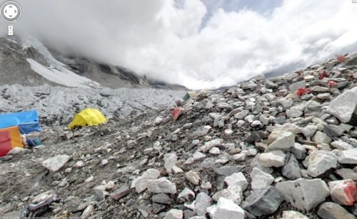 Thám hiểm đỉnh everest bằng google street view