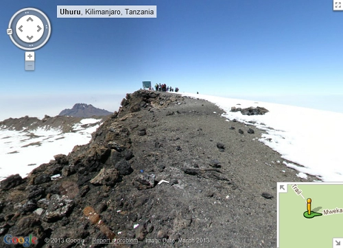 Thám hiểm đỉnh everest bằng google street view