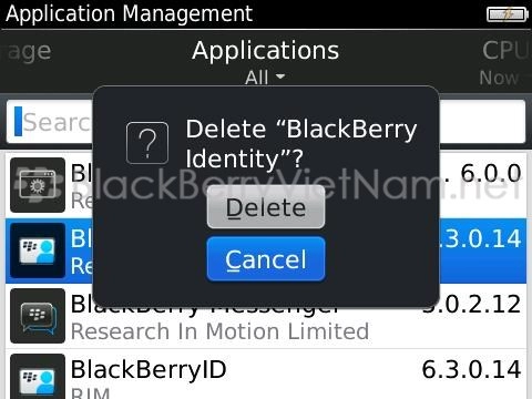 Thay đôi 1 blackberry id mơi hoan toan trên bbos ma không cân wipe may