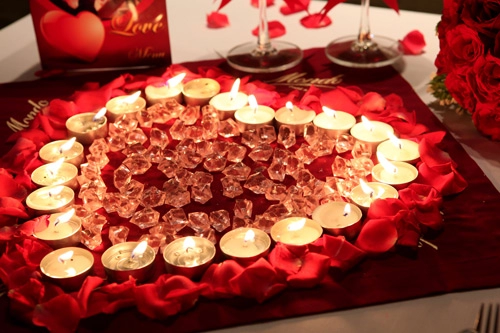 Tiệc lãng mạn kết nối những trái tim yêu