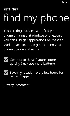 Tìm lại điện thoại bị mất với find my phone