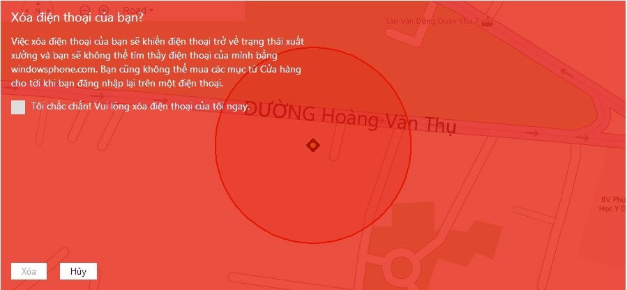 Tìm lại điện thoại bị mất với find my phone