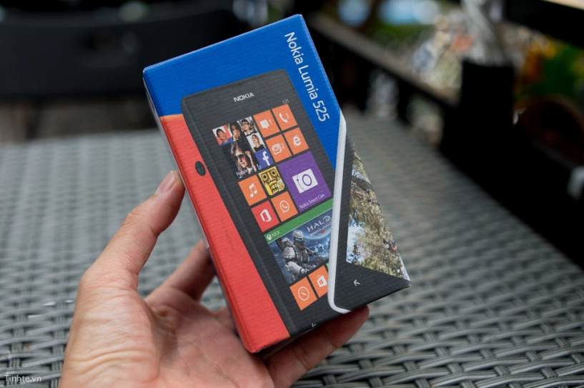 Trên tay nokia lumia 525 lumia black ram 1gb