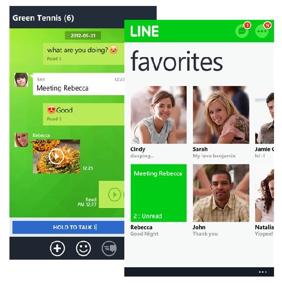 Ứng dụng nhắn tin nghegọi miễn phí trên windows phone