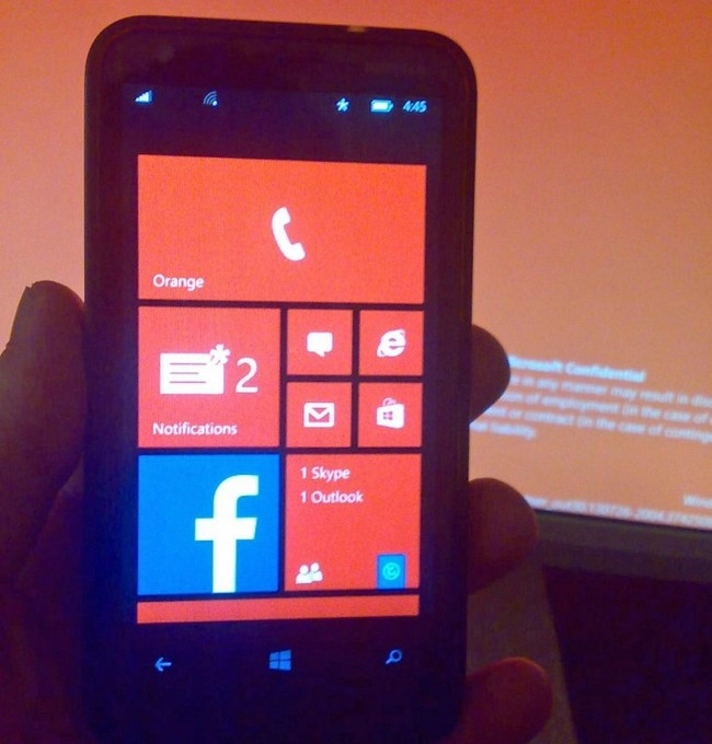 Xác nhận windows phone sẽ có notification center