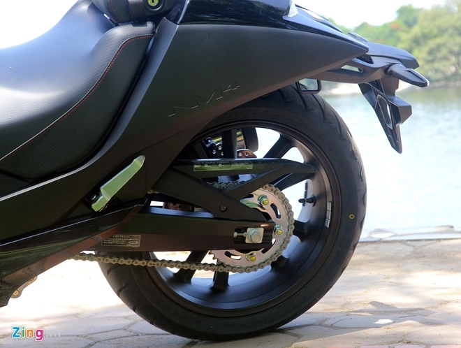 Xe honda phong cách máy bay tàng hình đầu tiên về việt nam