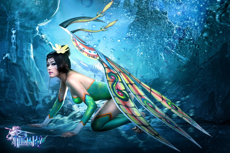 Ảnh body painting nghệ thuật hay sự phản cảm 