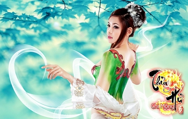 Ảnh body painting nghệ thuật hay sự phản cảm 