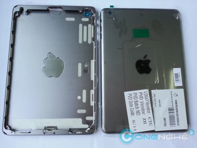 Apple lộ thêm hình ảnh rõ nét trước giờ g của ipad 5 và ipad mini 2