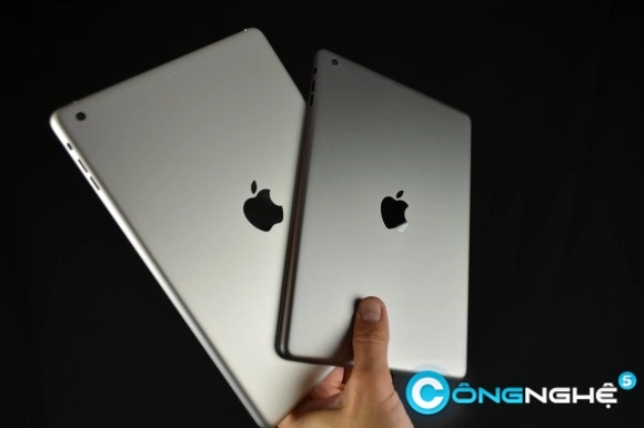 Apple lộ thêm hình ảnh rõ nét trước giờ g của ipad 5 và ipad mini 2