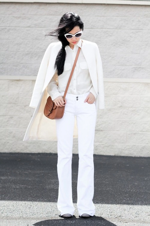 Bảo anh quyến rũ với xu hướng white on white