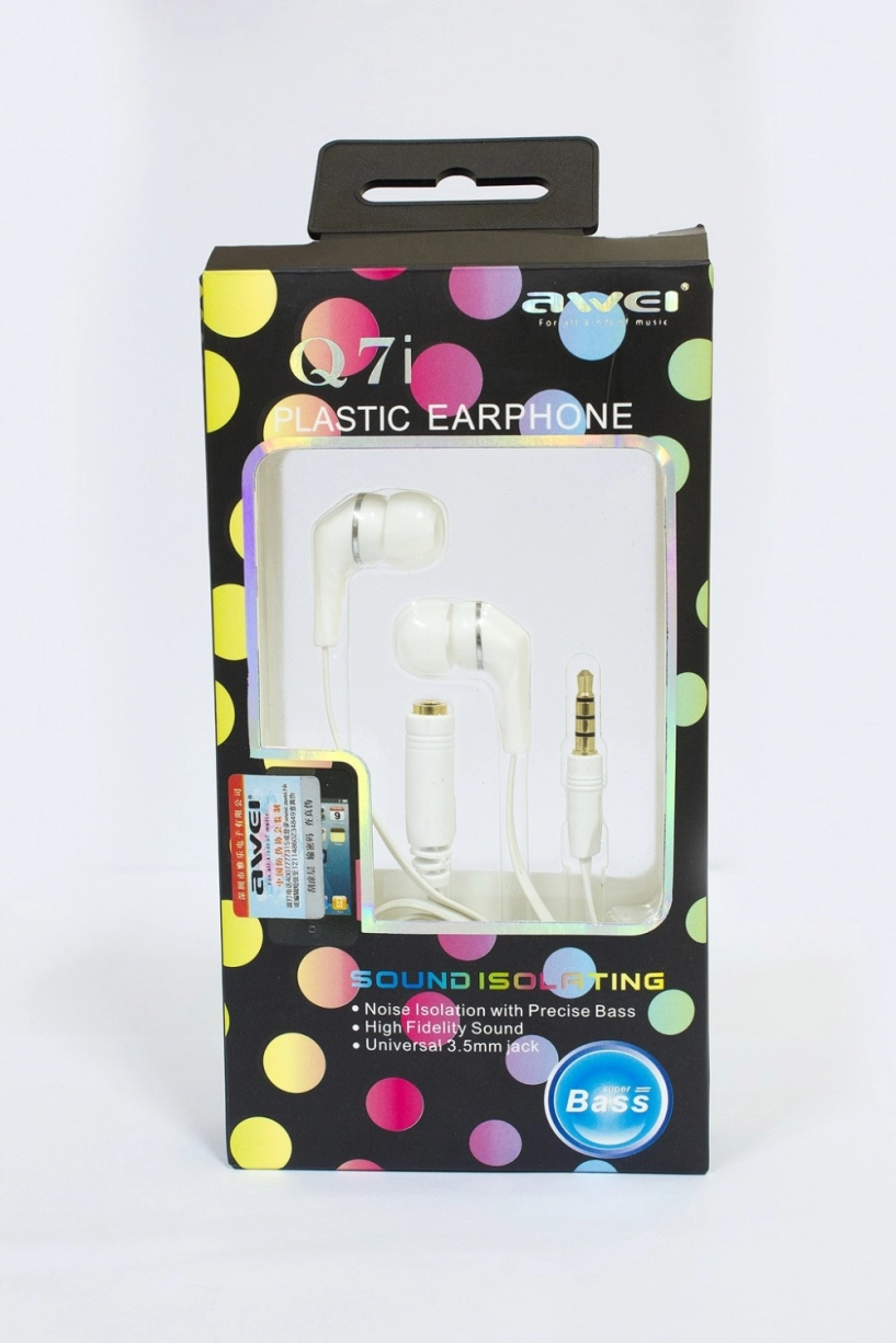 Bình dân mà cực ngon tai nghe earphone siêu trầm awei q7i