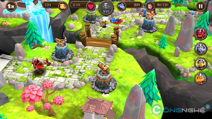 Brave guardians game thủ thành có đồ họa đỉnh