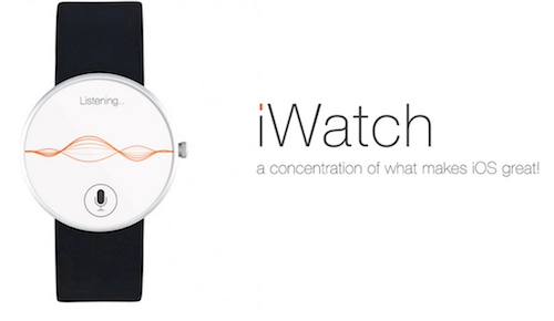 Đồng hồ apple iwatch sẽ có thiết kế mặt tròn