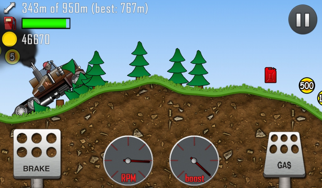 Hill climb racing - game giết thời gian nho nhỏ cho windows 81