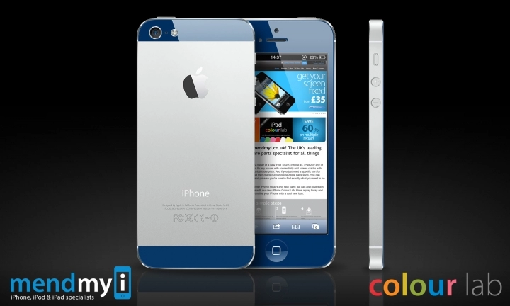 Iphone 5s cũng bị dinh lôi man hinh xanh