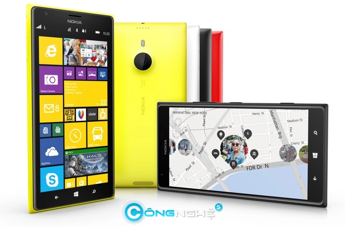 Lumia 1520 chiếc phablet cấu hình khủng của nokia đã chính thức ra mắt