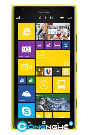 Lumia 1520 chiếc phablet cấu hình khủng của nokia đã chính thức ra mắt