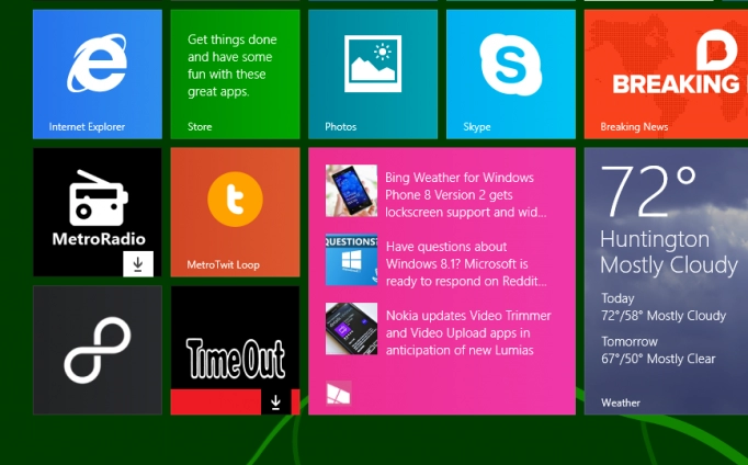 Microsoft chính thức cho tải về windows 81