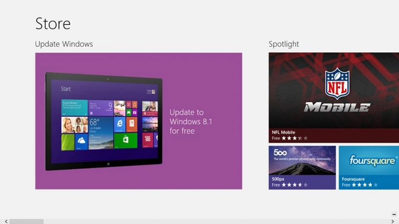 Microsoft chính thức cho tải về windows 81