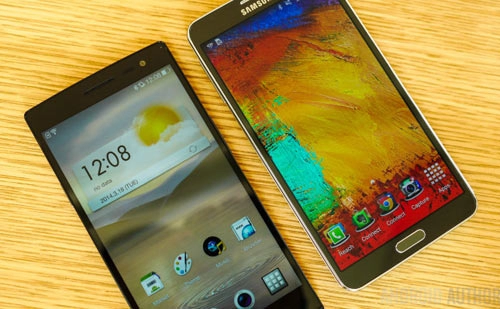 Oppo find 7 vs galaxy note 3 kẻ tám lạng người nửa cân