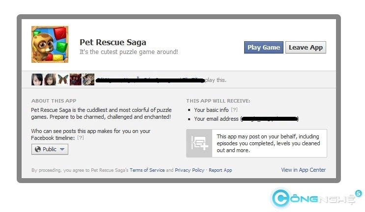 Pet rescue saga - game nhẹ nhàng trên facebook