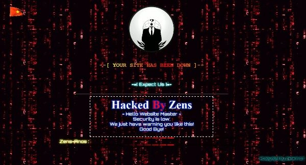 Phẫn nộ vì biển đông hacker việt tấn công phá hoại website tq