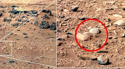 Sốc với 7 hình ảnh trên sao hỏa