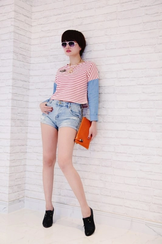 Street style chuẩn - đẹp cho ngày nắng lên
