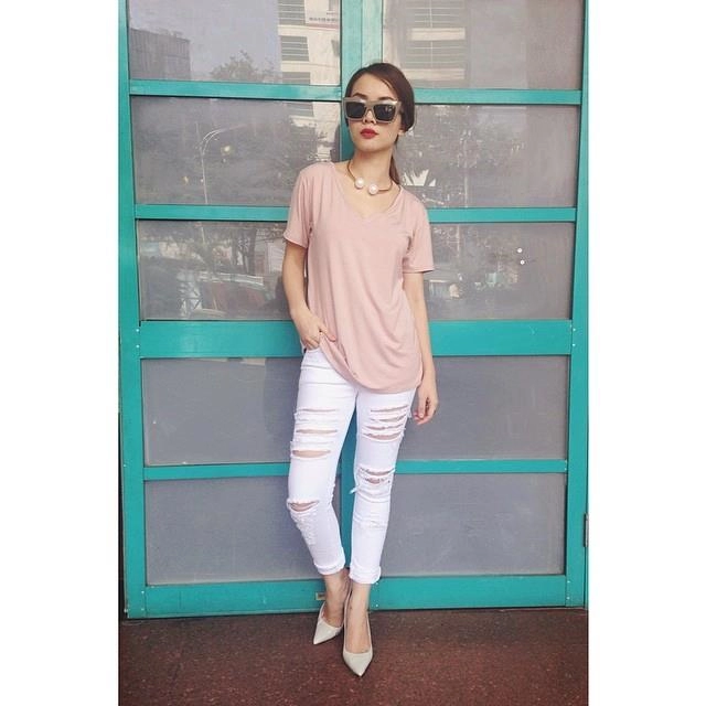 Street style chuẩn - đẹp cho ngày nắng lên
