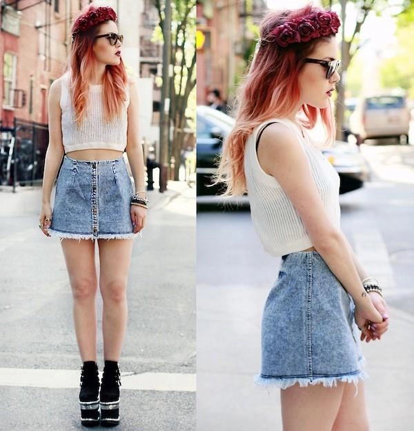 Street style chuẩn - đẹp cho ngày nắng lên