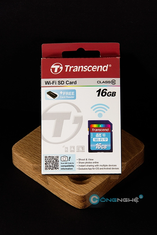 Transcend wifi sd card tương tác mọi lúc mọi nơi