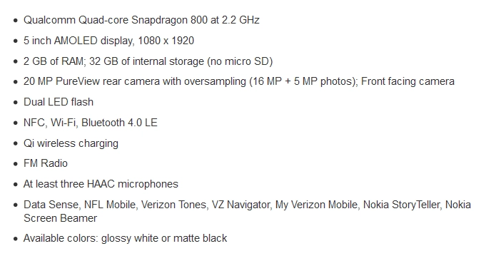 Verizon chính thức bán ra nokia lumia 929