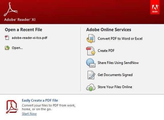 Adobe reader 11 - phần mềm đọc file pdf tốt nhất trên windows