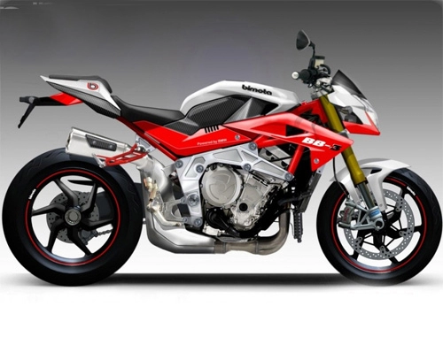 Bimota bb3 - môtô dùng động cơ bmw s1000rr