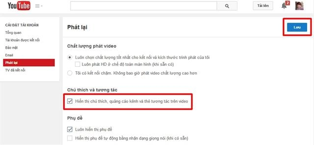 Cách tắt quảng cáo và chú thích khi xem youtube nhanh chóng dễ dàng