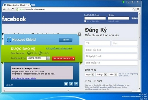 Cách vào facebook đơn giản 100 thành công