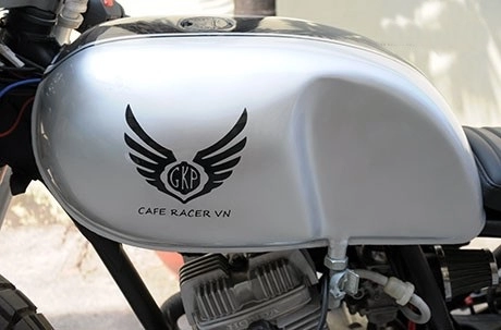 Caferacer đen bạc honda cb 125t 1986