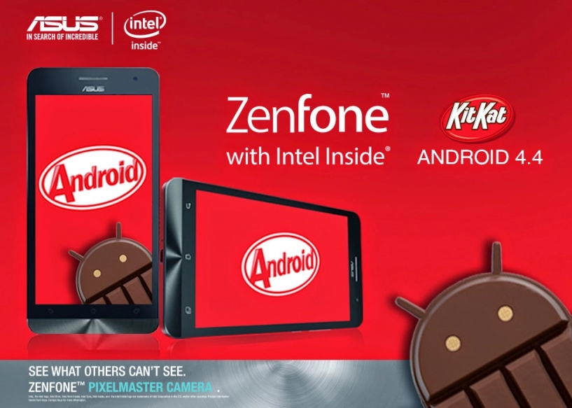 Cập nhật android 442 kitkat cho zenfone 4 5 6 chính thức