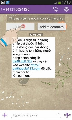 Chặn tin nhắn viber dễ dàng không sợ bị spam