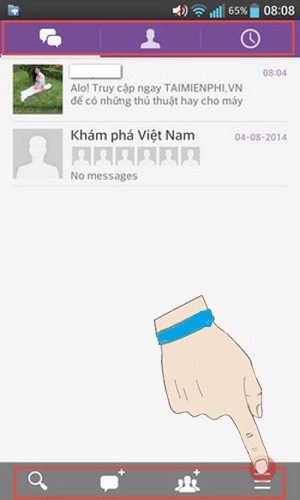 Chặn tin nhắn viber dễ dàng không sợ bị spam