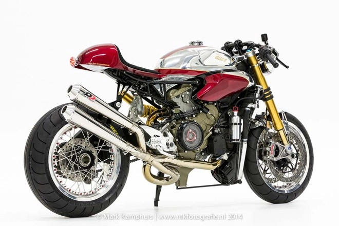 Chiếc 1199 panigale của ducati độ caferacer