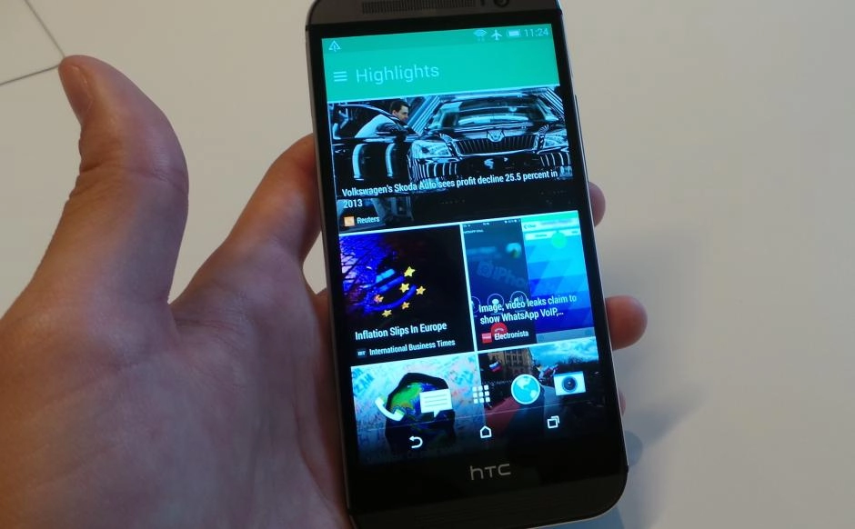 choáng với khả năng ngâm nước của htc one m8