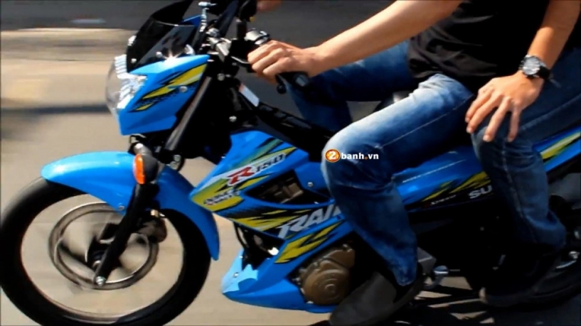 clip - thử xe raider 150 vn trên phố sài gòn