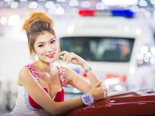 Dàn mẫu xinh tại motor expo thái lan