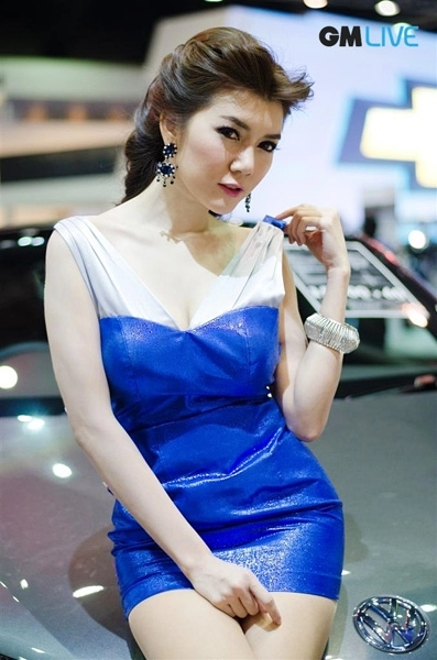 Dàn người đẹp rạng ngời ở bangkok motor show 2013