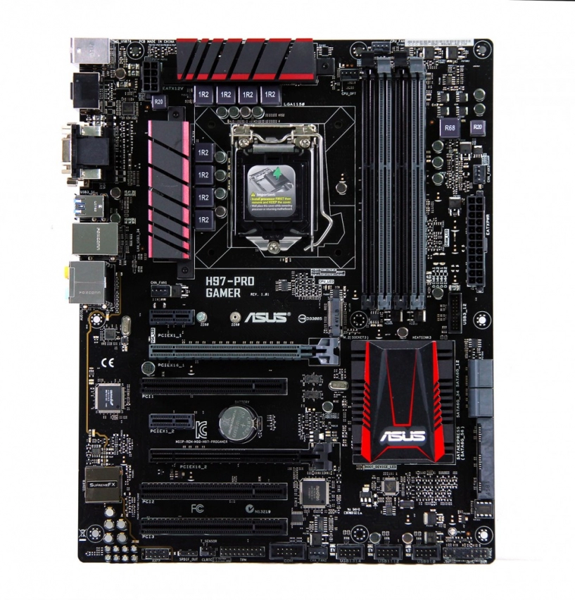 Đánh giá nhanh bo mạnh chủ asus h97-pro gamer