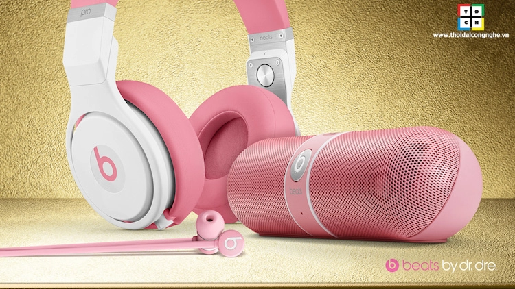 Đập hộp tai nghe beats pro pink nicki minaj tại việt nam